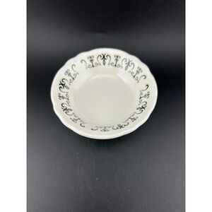 Homer Laughlin China "Gothic‎ Scroll" Fruit/Dessert Bowl Scalloped Rim Vintage